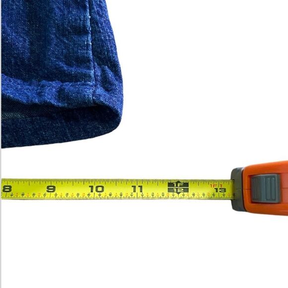 Mudd Womens Size 26 Jeans Bell Bottom Dark Wash Denim Blue 5 Pocket Hippie Retro - Picture 8 of 8